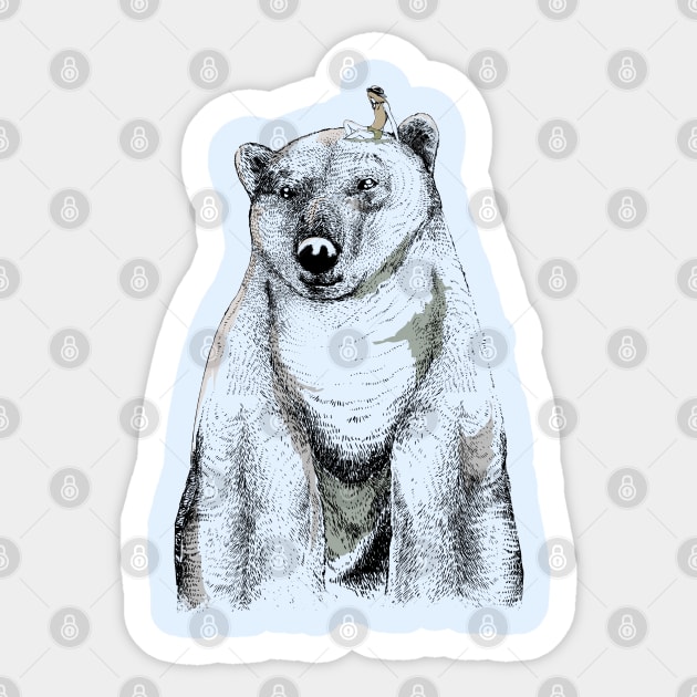 Winter Wonderland Sticker by huebucket